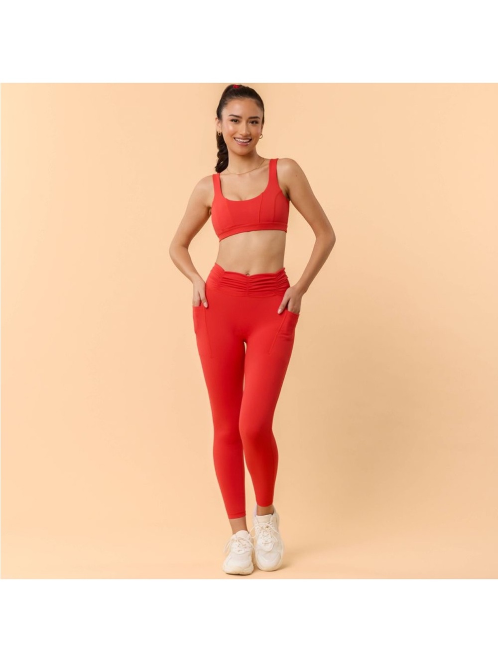 Blogilates Red Bow Back Set - Picture 2 of 3